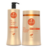 Kit Tutano Haskell Shampoo E Máscara 1 Litro Com D-pantenol