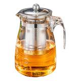 Tetera Té Infusiones Vidrio Con Filtro Acero Inox 750ml