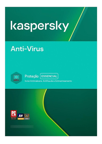 Kaspersky Antivirus 5 Dispositivos - 1 Ano