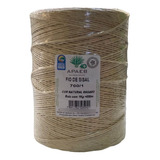 Barbante Sisal 1,7mm Rolo 650 Metros Artesanato Fio Rasado