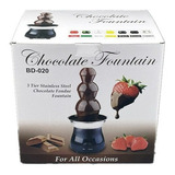 Fuente De Chocolate Fondue De 3 Niveles Acero