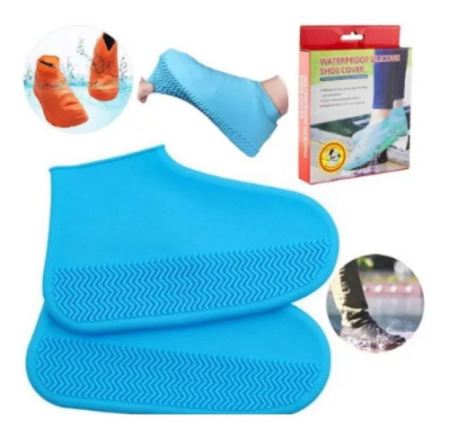 Protetor Sapato Sapatilhas Silicone Chuva Água Limpeza