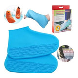 Protetor Sapato Sapatilhas Silicone Chuva Água Limpeza