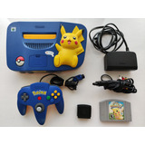 Consola N64 Nintendo 64 100% Genuina Edicion Pokemon Pikachu