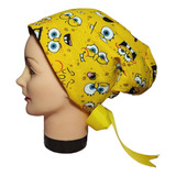 Gorro Médico Quirúrgico Bob Esponja Para Mujer 