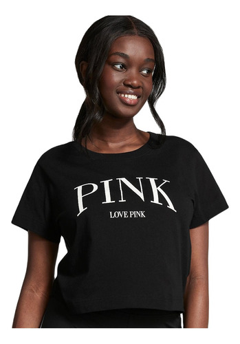 Remeras Pink Originales Talles Xs S M 