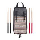 Conjunto De Bolsas Drum Stick Mallet Baquetas Portáteis Resi