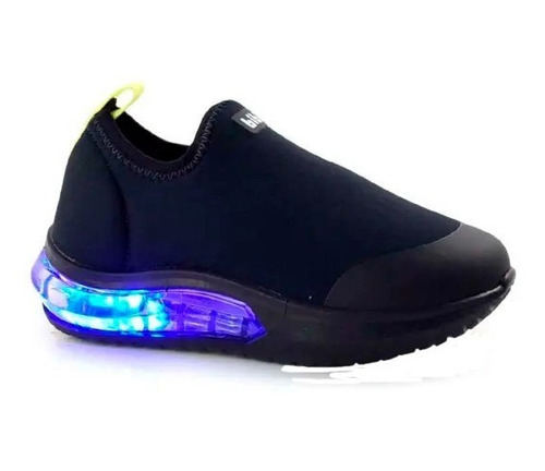 Zapatillas Bibi Pancha Colegial  Luces Unisex Comoda 1199026