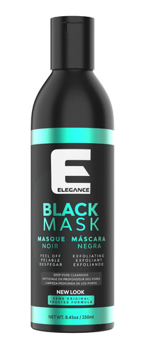 Mascarilla Negra Peel Off, Puntos Negros 250ml. Elegance