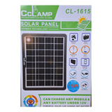 Cargador Portátil Mod Solar Multiproposito De 15w Con Usb