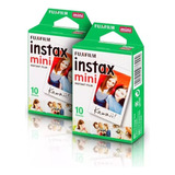 Papel Filme Para Instax Mini 7, 8, 9, 11, 12 - Pack 20 Fotos