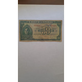 Billete De Colombia 50 Pesos Oro Año De 1951 (6 Digitos)