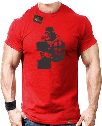 Polera Gorilla Gimnasio Gym Ufc Mma Levantamiento De Pesas 