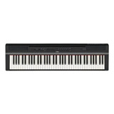 Piano Digital P 121 B P121 73 Teclas C/ Fonte E Pedal Yamaha