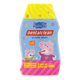 Gel Pasta De Dente Infantil Sem Fluor Peppa Pig Dentalclean