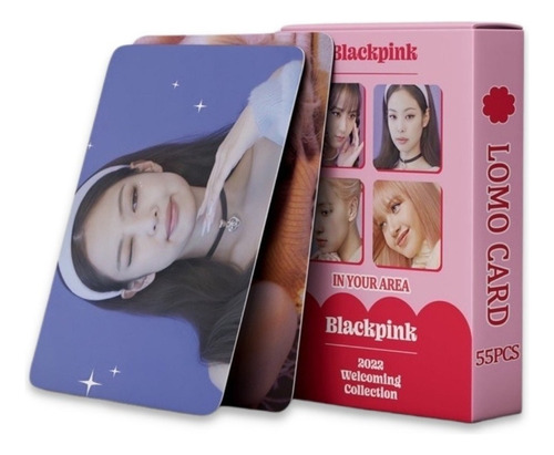 55 Photocards Black Pink - Colección De Bienvenida