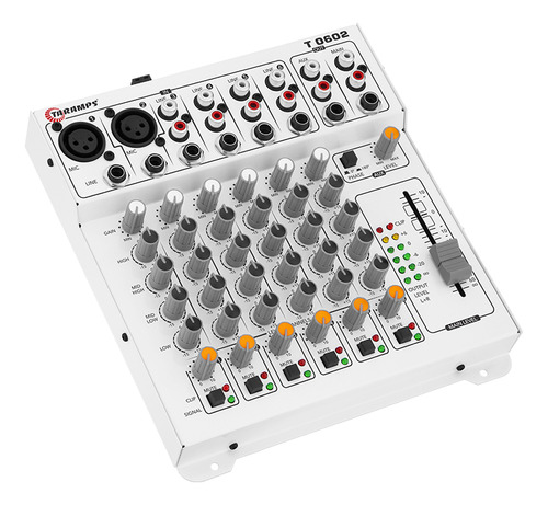 Mesa De Som Taramps T 0602 Equalizador Mixer 6 In 2 Out