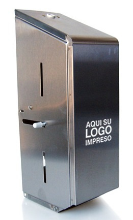 Dispenser Doble Para Dos Rollos De P/hig Acero Inox Cod1 150