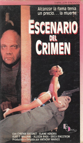 Escenario Del Crimen Vhs Last Dance 1992 Cynthia Basinet