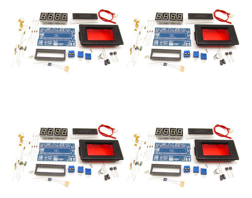 4x Voltímetro Diy Kit Parts Icl7107 Meter Digital Voltímetro