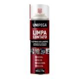 Limpa Contato Aerosol Spray 300ml 170g Unipega Limpa Contato