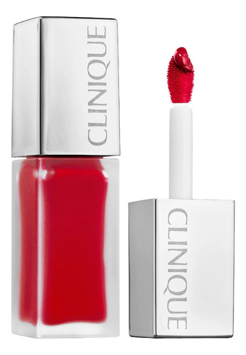 Labial Clinique Pop Liquid Matte 02 Flame Pop Sin Caja