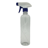 Atomizador+botella Pet Transparente 500 Ml 10 Pzas