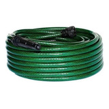 Mangueira Trançada 20m Slim Verde Engate/esguicho Force Line