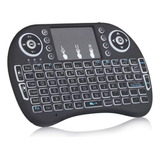 Mini Teclado Usb Mini Controle Led  Para Smart Tv Portátil  