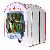 Capas De Gaiola De Coleiro Papacapim Baiano 2 Fechos Lateral