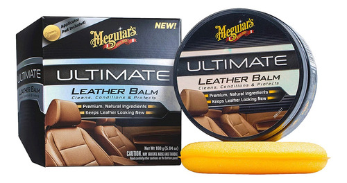 Acondicionador Limpiador Asientos Piel Ultimate Meguiars Lea