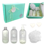 Set Kit Regalo Navidad Gift Box Spa Jazmín Aroma Relax N25