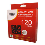 Cooler Fan Dex Dx12c 120x120mm 12cm 12v Kit C/ 50 Unidades