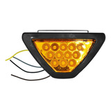 Luz Stop Freno 12 Led Moto Luz Fija Estrobo Colores