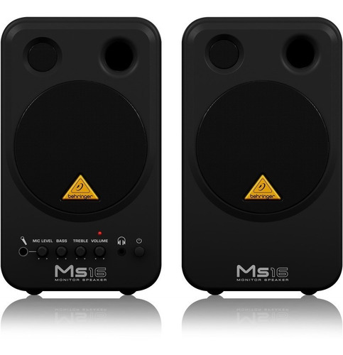 Behringer Ms16 Monitores Multimedia Estudio 16 Watts