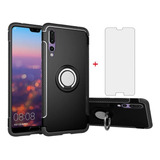 Para Huawei P20 Pro Con Protector De Pantalla De Vidrio Temp