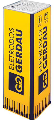 Eletrodo Gerdau 6013 4,00mm Lt Kg Cz - Kit C/20 Kg