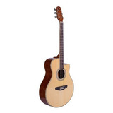 Guitarra Acustica Master Mini Jumbo Con Corte Gac110mclb