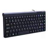 Teclado K-mex Mini Slim Padrao Abnt2 Kb-d428 Usb Preto