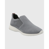 Zapatilla Cuero Mujer Sheer Gris Hush Puppies