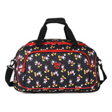  Sacola Bolsa Viagem Transversal Mickey Original 50x30x25