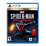 Ps5 Spiderman Miles Morales Ultimate Edition