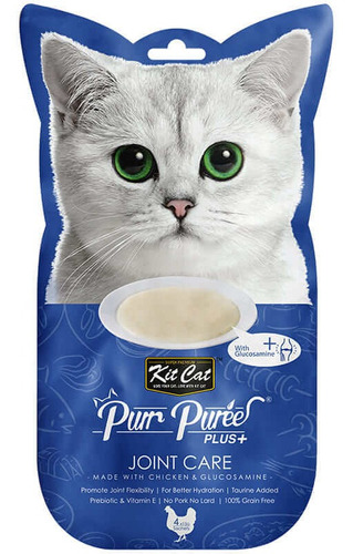 Kit Cat Snack Cuidado D Las Articulaciones, 4 Sachet 15g C/u