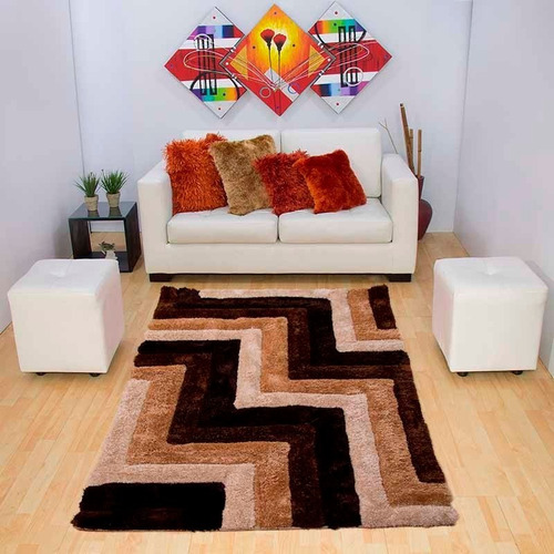 Alfombras Tapetes 3d Decorativos Sala 120 X 170cms Mitapete