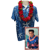 Camisa Masculina Hawaiana Elvis 0300 (verif Medidas)