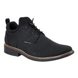 Zapatos Hombre Casuales Elegantes Negros Perry Ellis 6021msi