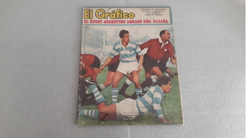 El Gráfico. El Rugby Argentino Hazaña 1965. 