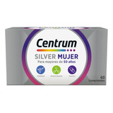 Centrum Silver Mujer X 60 Comprimidos 