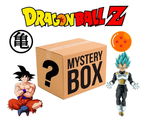 Caja Misteriosa Mystery Box Dragon Ball Z Super Goku