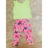 Conjunto Carters Feminino - Tamanho 6 Meses